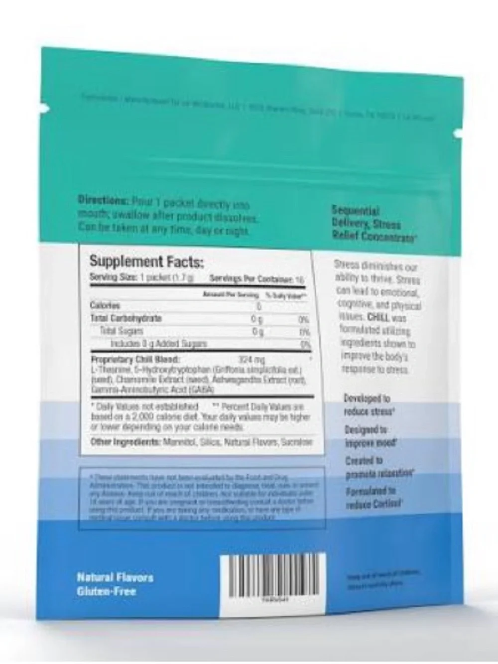 Thrive Chill Sequential Powder Technology - Teal & Light Blue